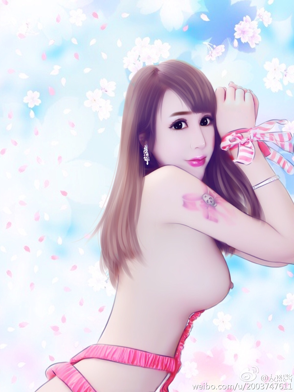 G罩美胸 火爆的辣子 友熙酱 微博自拍破解私密图片 2